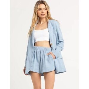 BLANK NYC Off Hours Womens Shorts In Hall Pass XS NWT